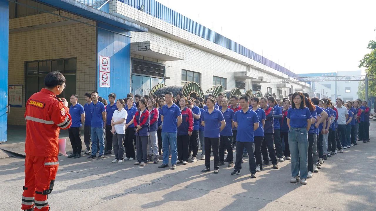 2025年湘聯(lián)電纜消防綜合演習(xí)順利舉行！